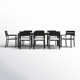 Eartha 134'' Rectangular 8 - Person Outdoor Dining Set with Cushions
