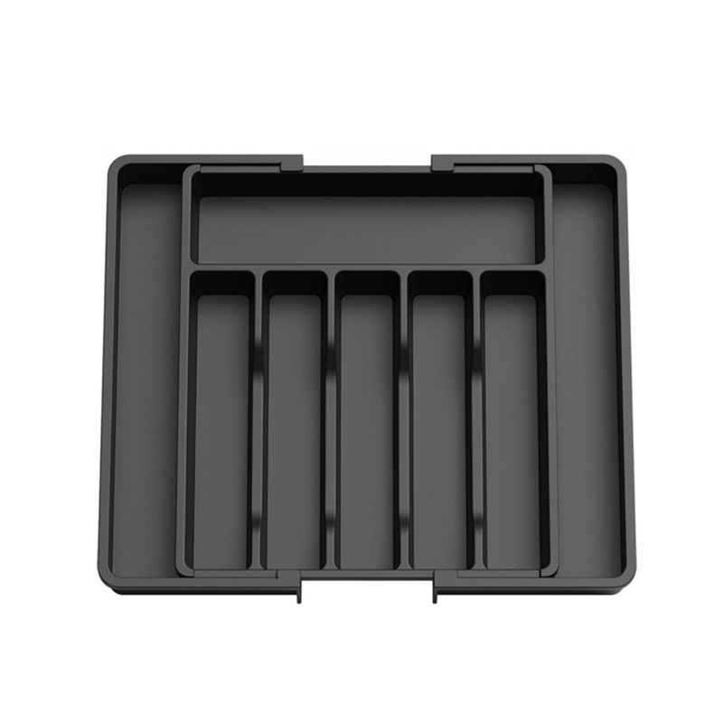 Rangement à ustensiles pour couverts de cuisine, Noir