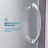 Breeze 40 in. L x 40 in. W x 77 in. H Round Corner Shower Kit in Chrome with Frosted Glass Sliding Door and Shower Base Pan (Walls not Included)