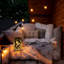  Lanternes d'ombre Whisperlight, lot de 3, lanternes de jardin suspendues solaires, lumières décoratives d'extérieur imperméables