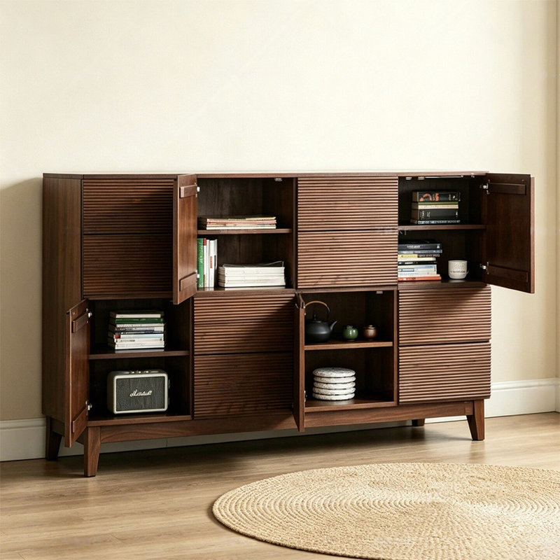 Armoire de rangement rétro grande capacité