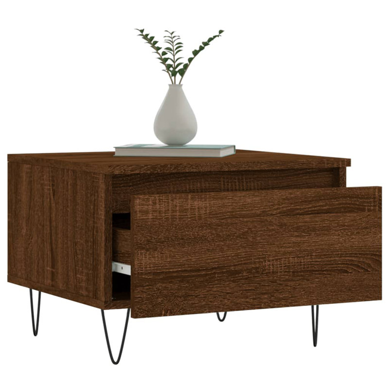 Slatedale Coffee Table with Storage, Brown Oak