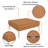 Outdoor Square Printed Cushion Cover, Decorative Cushion Sofa Cover With Piping-1756509070