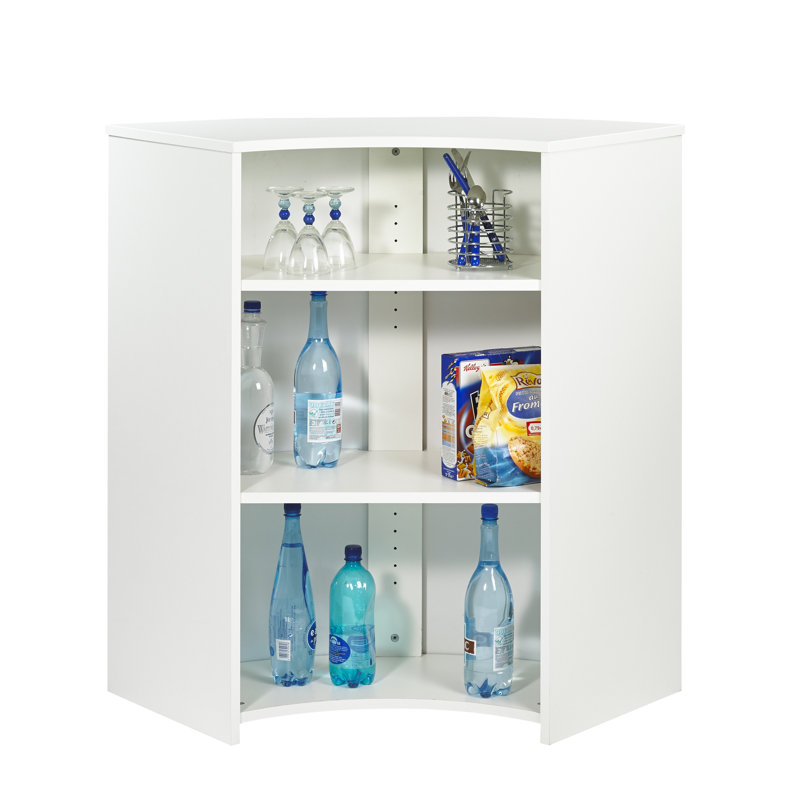 106.9cm Bar Cabinet, White