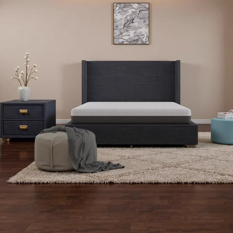 Pur Chill 12" California King Soft Mattress with Phase Change Cooling Fabric – Plush Memory Foam for Cool, Contoured Sleep