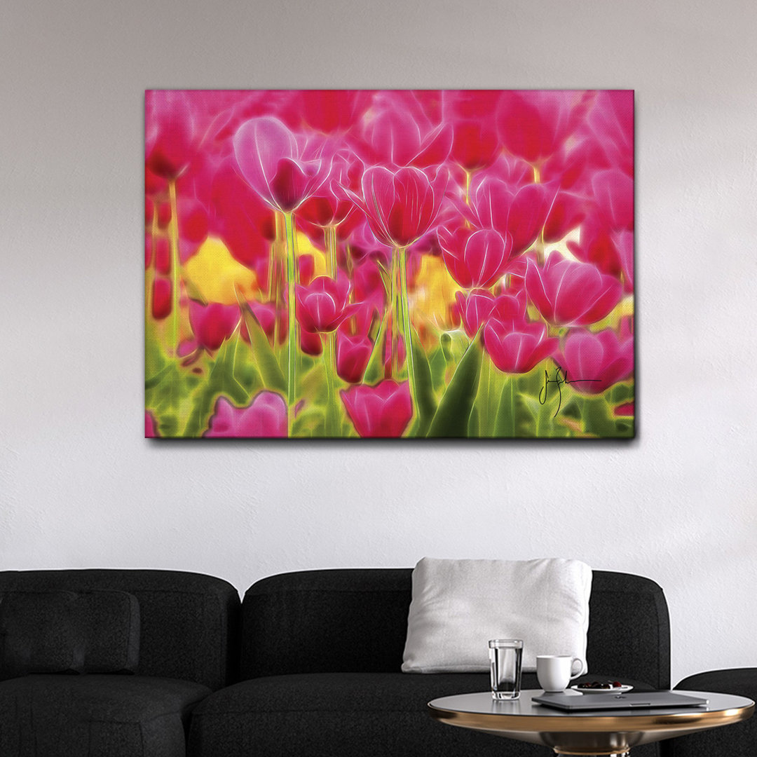 Leinwandbild Exotic Tulips von Jim Zuckerman