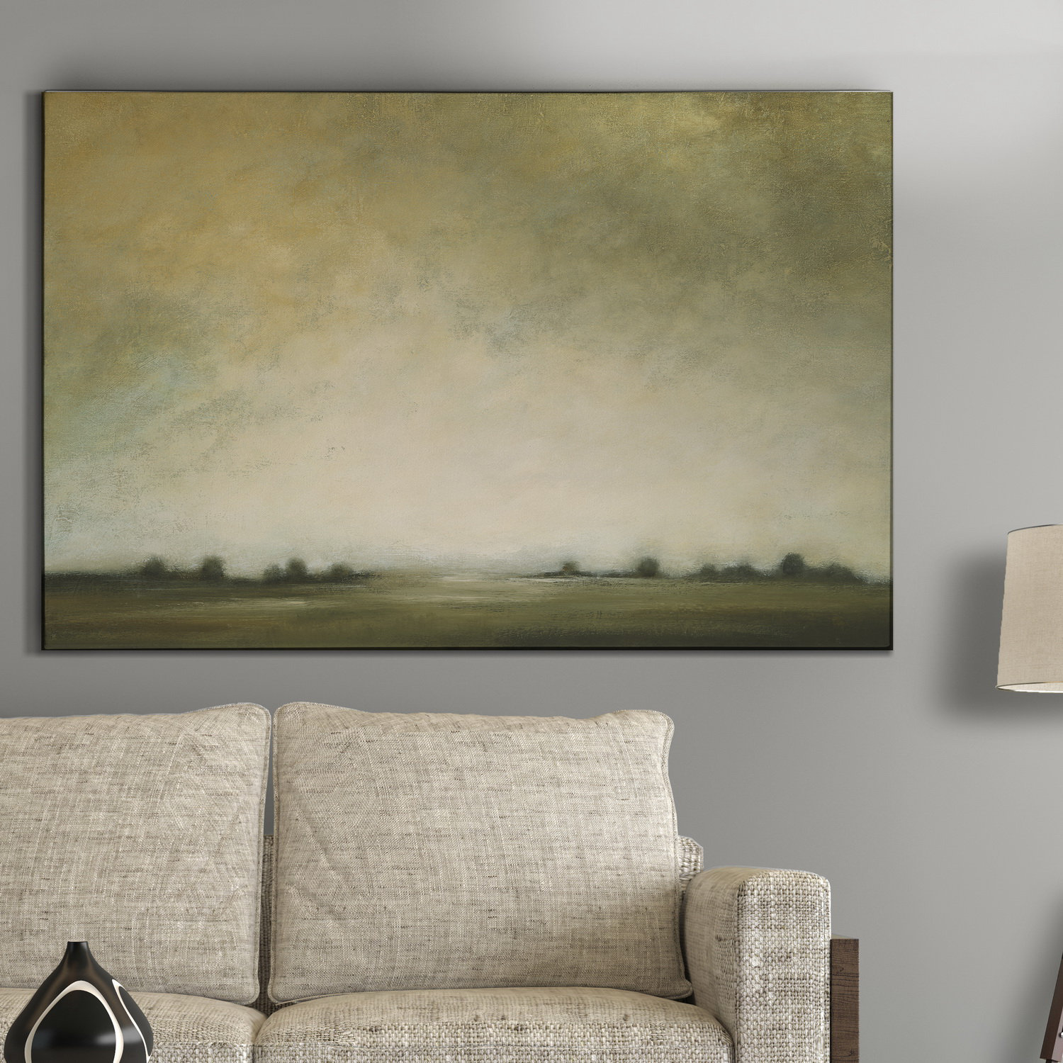 Gracie Oaks Calm Perspective - Wrapped Canvas Painting Print | Wayfair