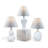 Florence Mini Bulb Crystal Lamp