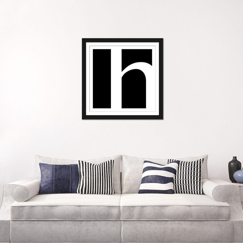 " H1 ", Fine Art Paper, 24" H x 24" W x 1" D