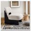 Fauteuil d'appoint en tissu Boucle
