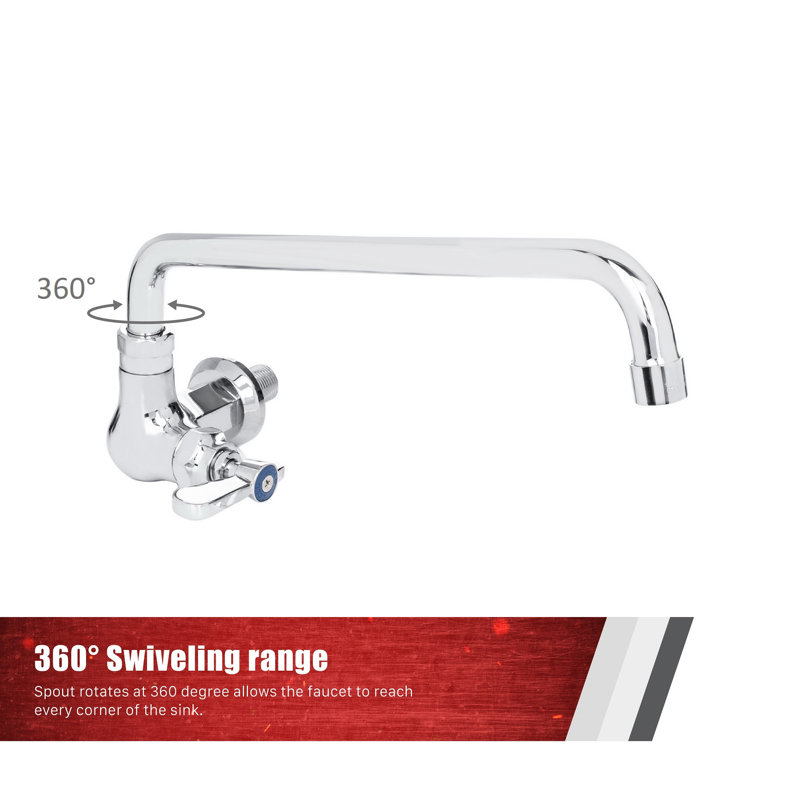 Touch Single Handle Kitchen Faucet / Swivel Spout - Single Hole Body & Handle