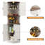 Grande armoire de coin 64,8 po Farmhouse-770629667