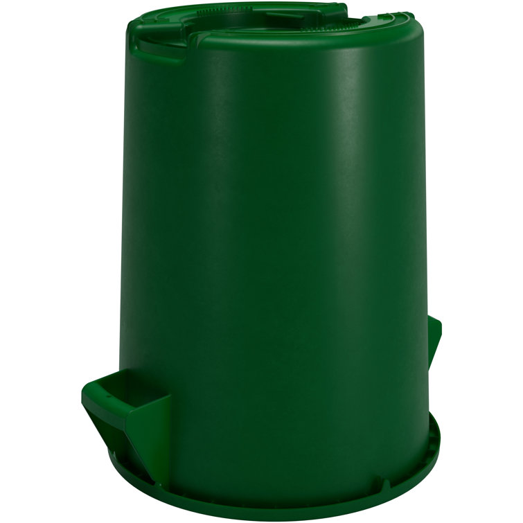 32 Gallons Plastic Open Trash Can