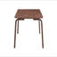 Ginny Walnut Finish Dining Table
