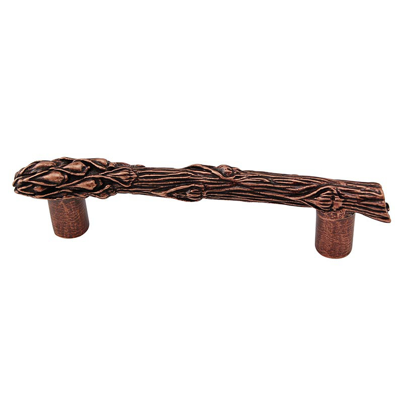 Fiori Bar / Handle Pull, Antique Copper