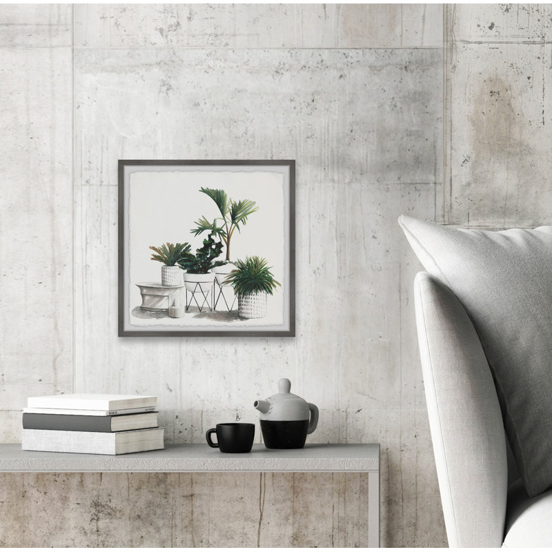 Majestic Foliage - Single Picture Frame Painting, 51cm H x 51cm W