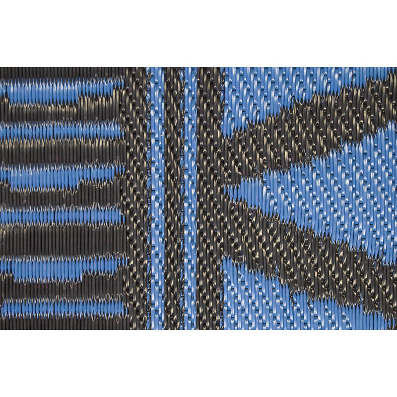 Chill Extra Large Picnic Blanket, 1cm H x 200cm W x 270cm D, Blue/Grey