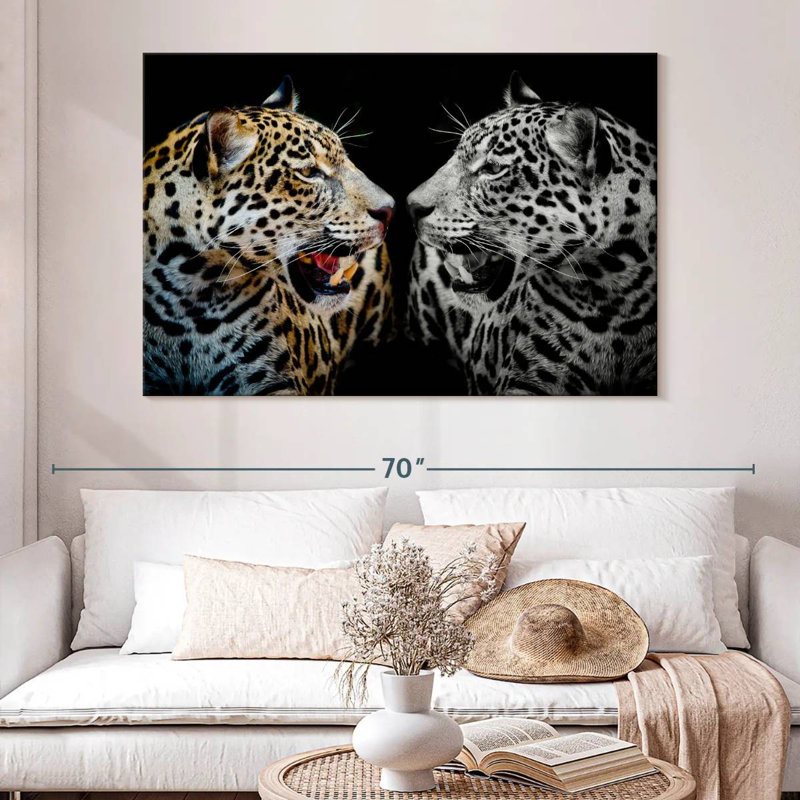 Brampt Jaguar Reflection, 34" H x 51" W