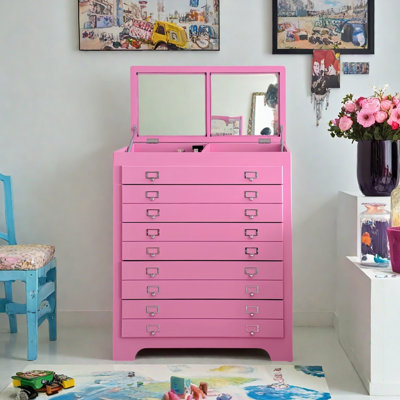 Flip-top storage cabinet, simple jewellery armoires