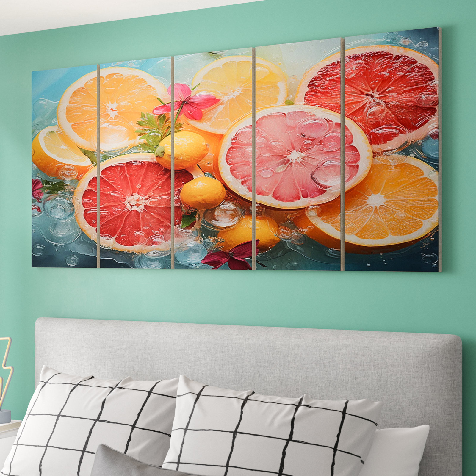 Wade Logan® Citrusy Delight II Fruits Metal Wall Decor Set Wayfair
