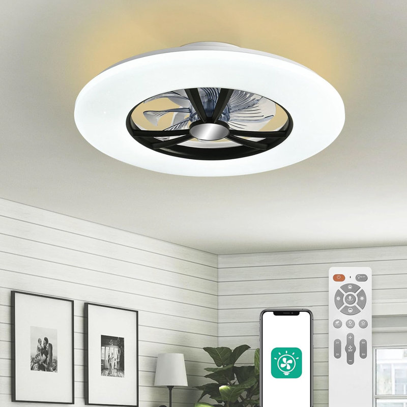Ventilateur de douille avec télécommande