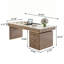 Bureau d'écriture 62,99 "Modern Light Luxury-129746005