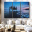 «Dramatic Sunset At Lake Superior», reproduction sur toile-963238417