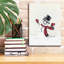 «Jolly Red Snowman» par Sara Baker, estampe numérique sur toile-87619094