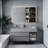Italian style light luxury bathroom cabinet