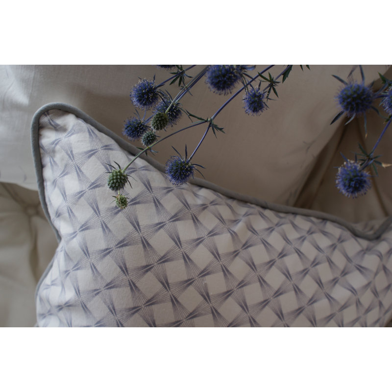 Thaksin Cotton Cushion Pillow Cover, Blue