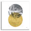 «Blossoms 1 Gold» par Moira Hershey, art mural en verre acrylique-376167839