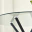 Round Glass Top Dining Table