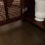 Armoire de rangement 39 po Mid-Century en rotin moderne avec 2 trous de sortie et tablettes-1988320706