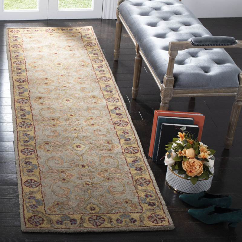 Tosca Hand Tufted Wool Oriental Rug, Runner 2'3" x 10'