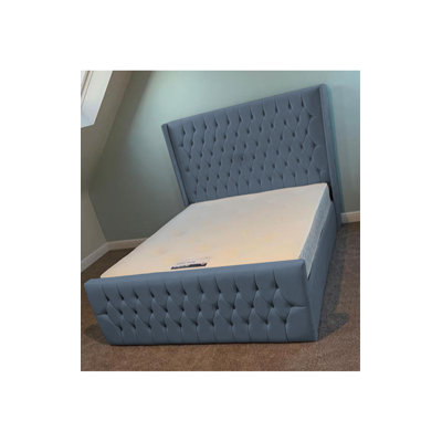 Dothan Upholstered Velvet Bed Frame