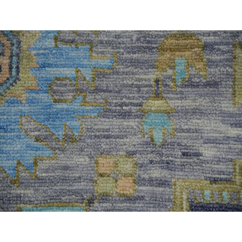 Tapis surdimensionné 100% laine noué à la main 12 pi 2 po x 15 pi 4 po gris 0B6E244514A44174B7A71D4C6A4E52DC