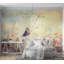 Papier peint botanique - Oiseau dans un champ-850364704