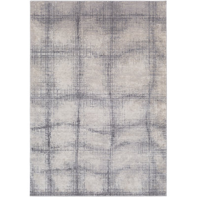 Tapis kaki à motif abstrait Bridgeton