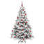 Artificial Christmas Tree with 300 LEDs Green PE and PVC-581627550-581627539