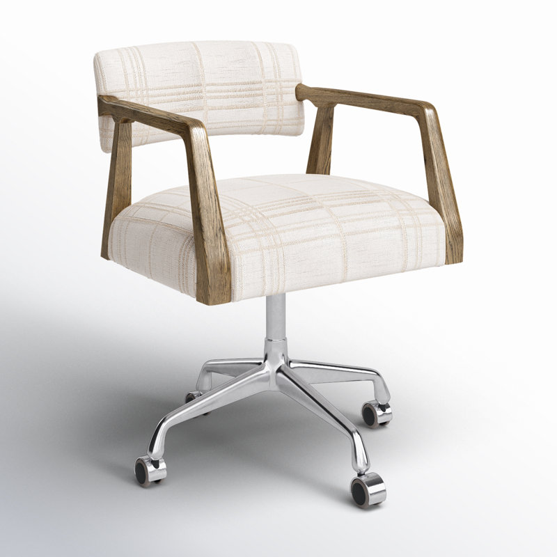 Perci Task Chair, Sheffield Ivory, 100% Polyester