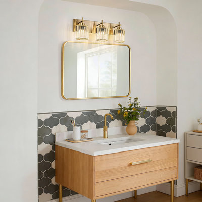 Luminaire de meuble-lavabo de salle de bain Modern Crystal