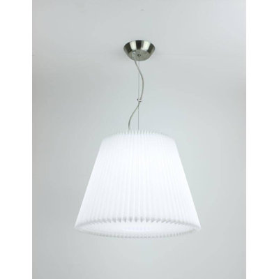 Luminaire suspendu 1 lumière à cône simple