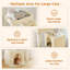 43.3"H Cat Tower with Top Perch, Apartment Scratching Post and Toy Ball-1464482028-1464482027