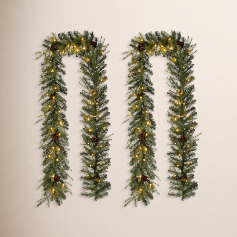 Guirlande de Noël avec lumières Soperton