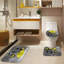 Ensemble de rideau de douche 4 pièces + crochets-72870864
