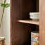 Buffet simple en bois de noyer noir-1225541292