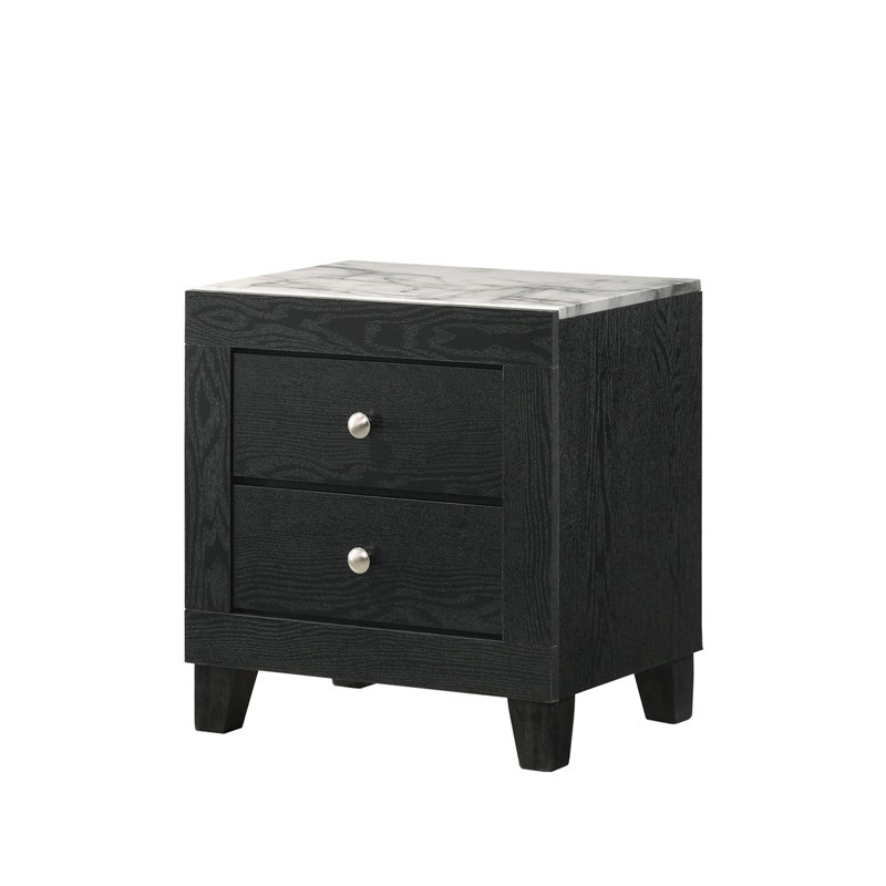 Table de chevet contemporaine 1pc