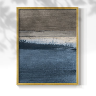 Midnight Sky II Framed Print - Solid Wood
