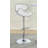  Edenton Upholstered Adjustable Bar Stool White (Set of 2)