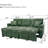 L-Shaped Sectional with Pull-Out Bed-1090137924